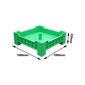 Black soldier fly larvae bin